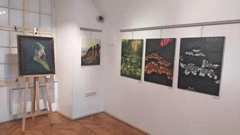 Výstava autorských obrazů Pavla Šubčíka (1)