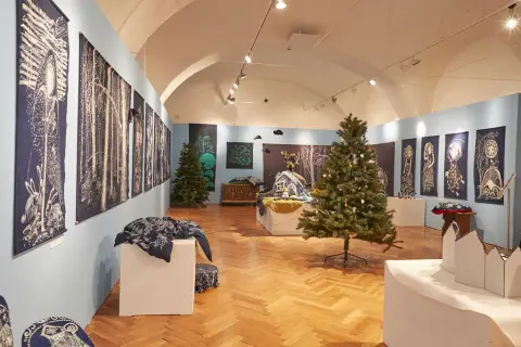 Modrobílé Vánoce ve Vlastivědném muzeu v Olomouci (10) Modrobílé Vánoce ve Vlastivědném muzeu v Olomouci (10)