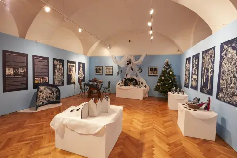 Modrobílé Vánoce ve Vlastivědném muzeu v Olomouci (5) Modrobílé Vánoce ve Vlastivědném muzeu v Olomouci (5)