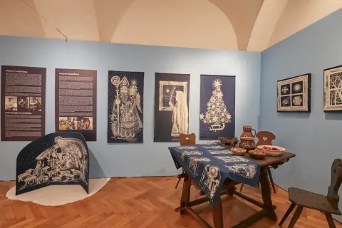Modrobílé Vánoce ve Vlastivědném muzeu v Olomouci (8) Modrobílé Vánoce ve Vlastivědném muzeu v Olomouci (8)
