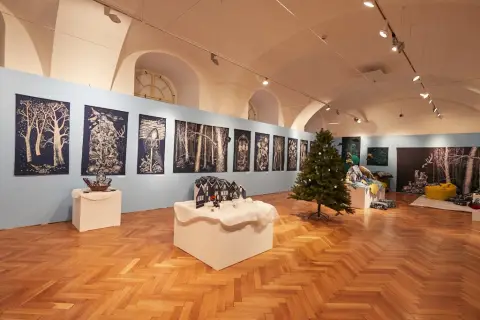 Modrobílé Vánoce ve Vlastivědném muzeu v Olomouci (9) Modrobílé Vánoce ve Vlastivědném muzeu v Olomouci (9)