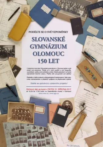 Signum indelebile / 150 let Slovanského gymnázia Olomouc (1) Signum indelebile / 150 let Slovanského gymnázia Olomouc (1)
