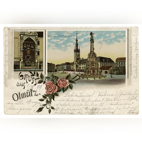 olomouc-horni-namesti-a-orloj-pohlednice-litografie-vyd-regel-u-krug-l-d5618fd779f7